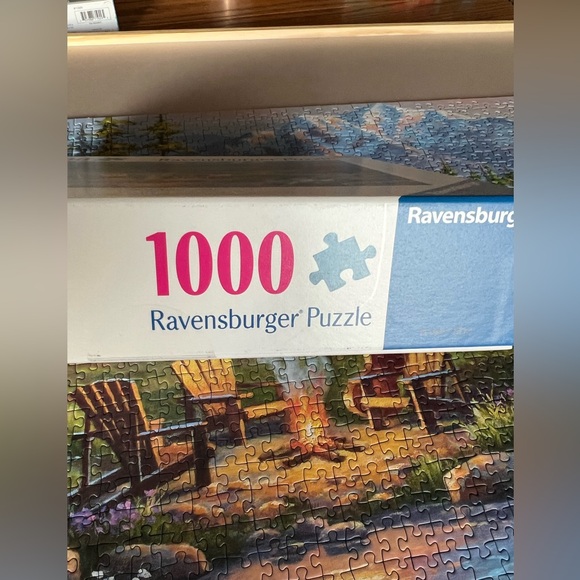 Ravensburger Puzzle - Vibrant Green and Brown Landscape Scene NO MISSING PIECES - Picture 3 of 4